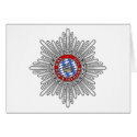 Crown of Bavaria Star (Bavaria) cards by FlagTshirts Crown of Bavaria Star (Bavaria) cards