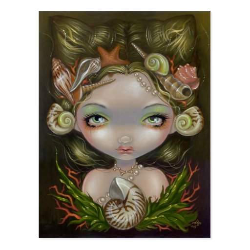 "Crown of Shells" Postcard