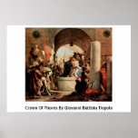 Crown Of Thorns By Giovanni Battista Tiepolo Poster