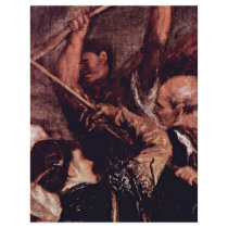 Crown Of Thorns Detail By Tiziano Vecellio Flyer Design