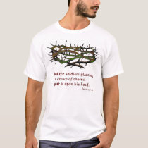 Crown of Thorns with Verse t-shirts by tctees Crown of Thorns with Verse t-shirts