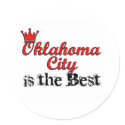 Crown Oklahoma City stickers by USAcities Crown Oklahoma City stickers