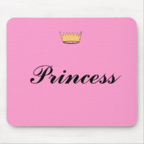 Crown, Princess mousepads