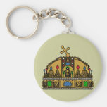 Crown Saint Stephen, Hungary Key Chains