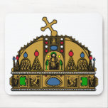 Crown Saint Stephen, Hungary Mousepads