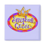 Crown Scrapbook Queen Tshirts and Gifts Fridge Magnet