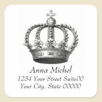Crown Square Sticker stickers