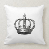 Crown Throw Pillow 20" x 20" pillows