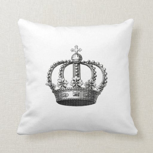 Crown Throw Pillow 20