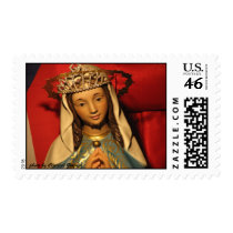 Crowning the Virgen postage by prsuncom Crowning the Virgen postage