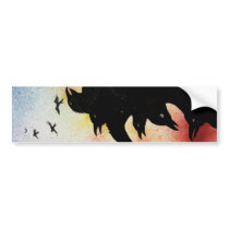 crows bumper stickers