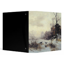 Crows in a Winter Landscape, 1907 Binder