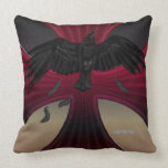 Crow's Iron Cross Pillow