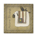 Crows Knows · Crow & Sheep Magnet