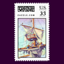 CROW'S NEST by SHARON SHARPE postage