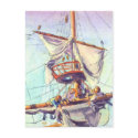 CROW'S NEST by SHARON SHARPE postcards