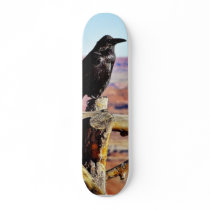 Crows Ravens Birds Black Skateboard Decks