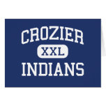 Crozier - Indians - Junior - Inglewood California Card