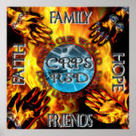 CRPS Keeping Our World Turning Print