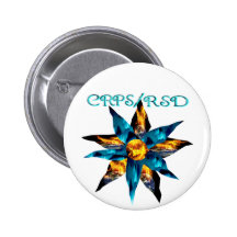 CRPS Lava Blooms Blazing Earth & Glacier Petals Pin