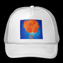 CRPS/RSD Balloons & Phoenix Ribbon Cap hats
