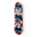CRPS RSD Blue Heart's A' Flame Skateboard