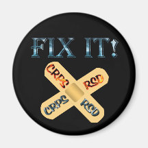 CRPS/RSD Blue Ice Fix It! Magnet