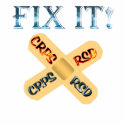 CRPS/RSD Blue Ice Fix It! Polo t-shirts