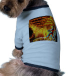 CRPS/RSD Living Our Lives, Fighting the Flames Pet Shirt