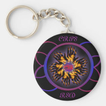 CRPS/RSD Rainbow Blaze Keychain