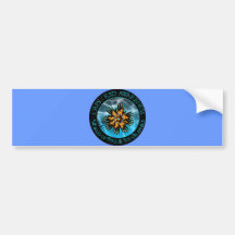 CRPS/RSD World of Fire & Ice Bumper Sticker