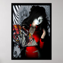 CRTN Geisha Print