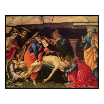 Crucified body of Christ posters