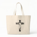 CRUCIFIX CANVAS BAG