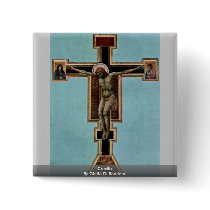 Crucifix By Giotto Di Bondone Pin