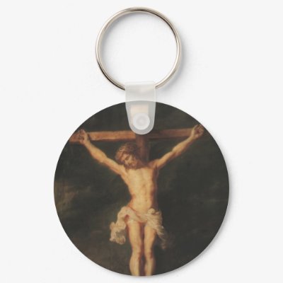 Crucifix Keychain by TreasureForAllUSA