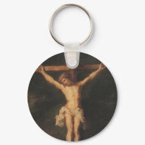 Crucifix keychains