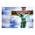 Crucifix & Sky posters