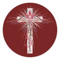 Crucifix stickers by minemory Crucifix stickers