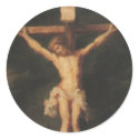 Crucifix stickers