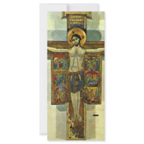 Crucifix With Scenes Of The Passion By Lucchesisch Rack Card Design