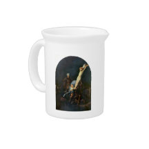 Crucifixion 2 by Rembrandt Harmenszoon van Rijn Drink Pitcher