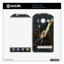 Crucifixion 2 by Rembrandt Harmenszoon van Rijn Decals For HTC Evo 4G