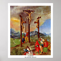 Crucifixion By Altdorfer, Albrecht Print