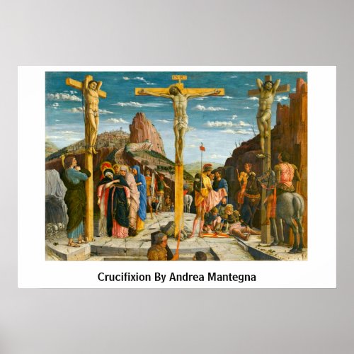 Crucifixion By Andrea Mantegna Print
