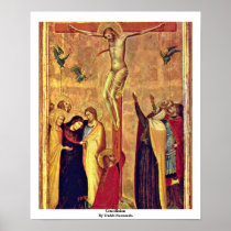 Crucifixion By Daddi Bernardo Print