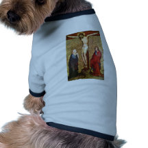 Crucifixion By Meister Des Pähler Altars (Best Qua Doggie T-shirt