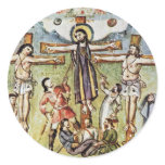 Crucifixion By Meister Des Rabula-Evangeliums (Bes Sticker