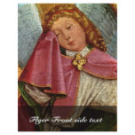 Crucifixion Fragment: Mournful Angel By Meister Vo Full Color Flyer