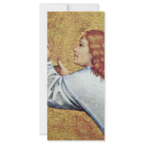 Crucifixion Fragment Scene Left Flying Angel By Me Rack Card Design